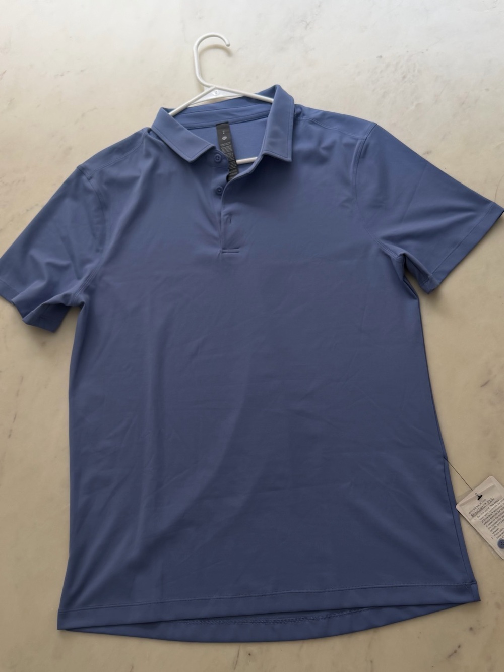 lululemon athletica Men's Slate Blue Performance Polo